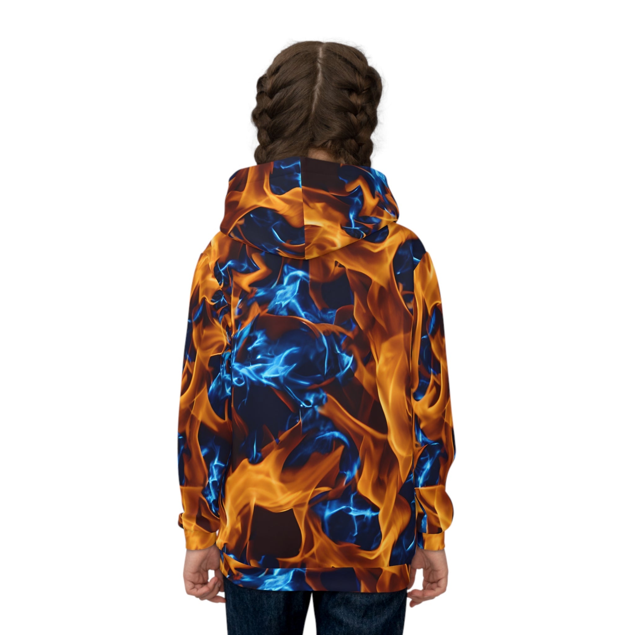 BlazeBurst Children's Hoodie (AOP)