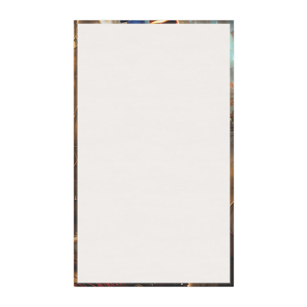 Hyper Realistic Steampunk Harley Quinn Kitchen Towel