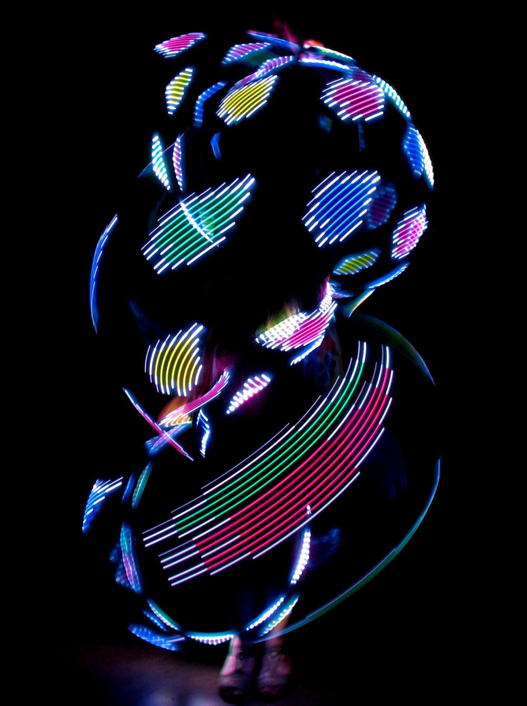 Atomic V LED Hoops