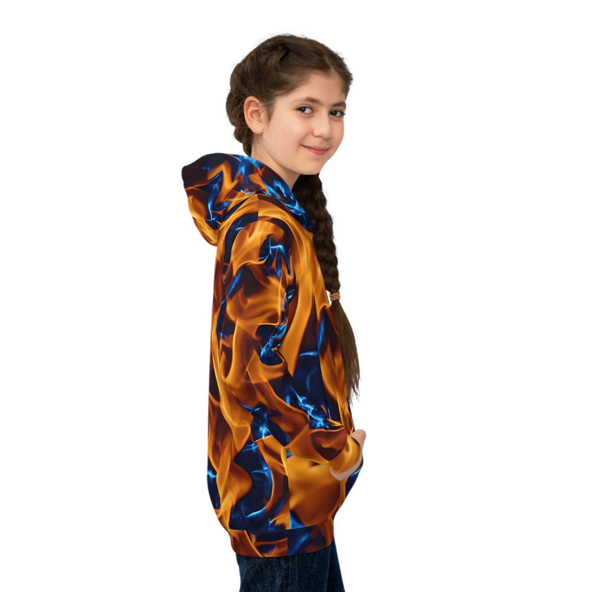 BlazeBurst Children's Hoodie (AOP)