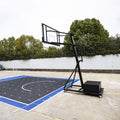 [18X24FT] Heavy-Duty Portable Adjustable Basketball Hoop With Court (SAK72980)