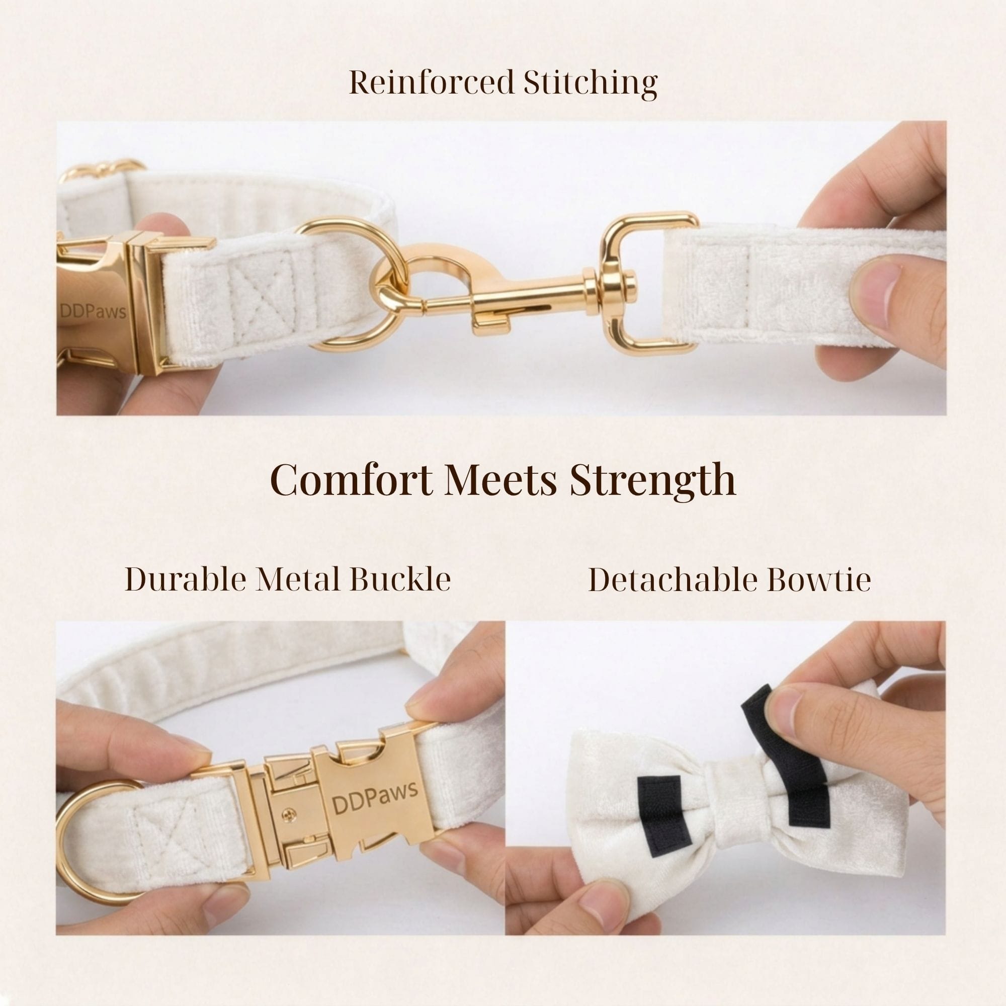 White Wedding Velvet Set