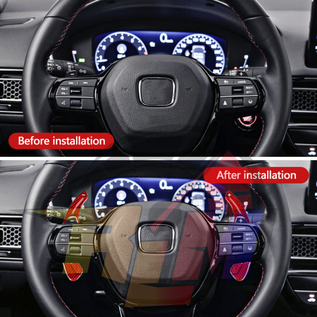 2022 Xgen Civic Carbon Fiber Paddle Shifters