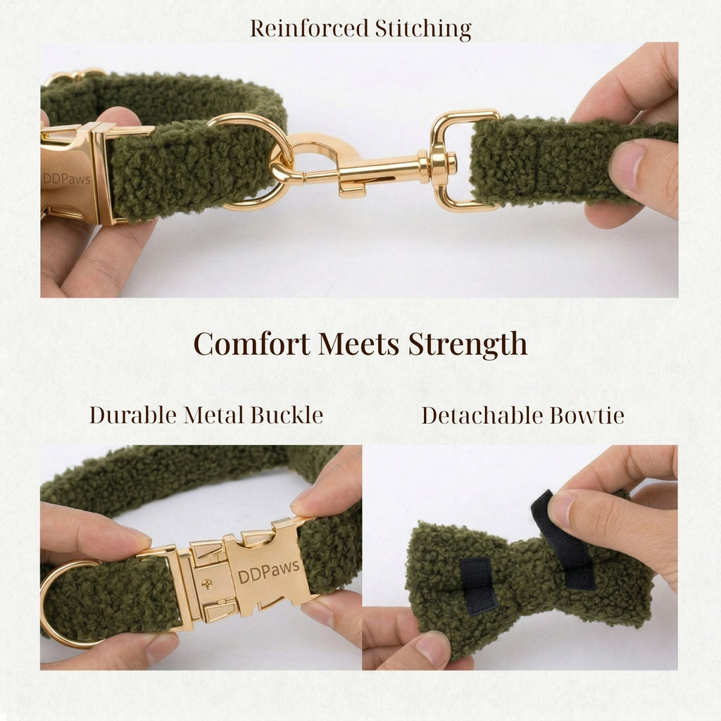 Cozy Olive Teddy Set