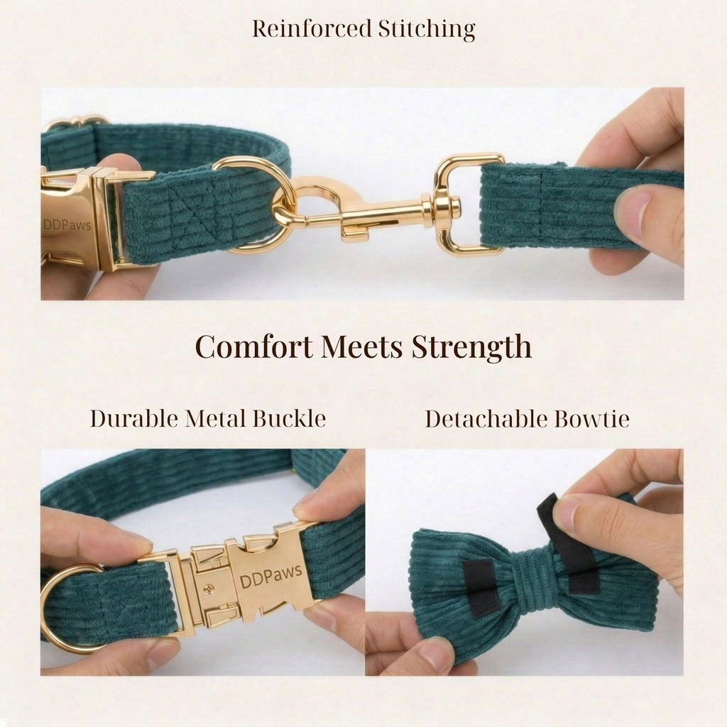 Dark Green Corduroy Set