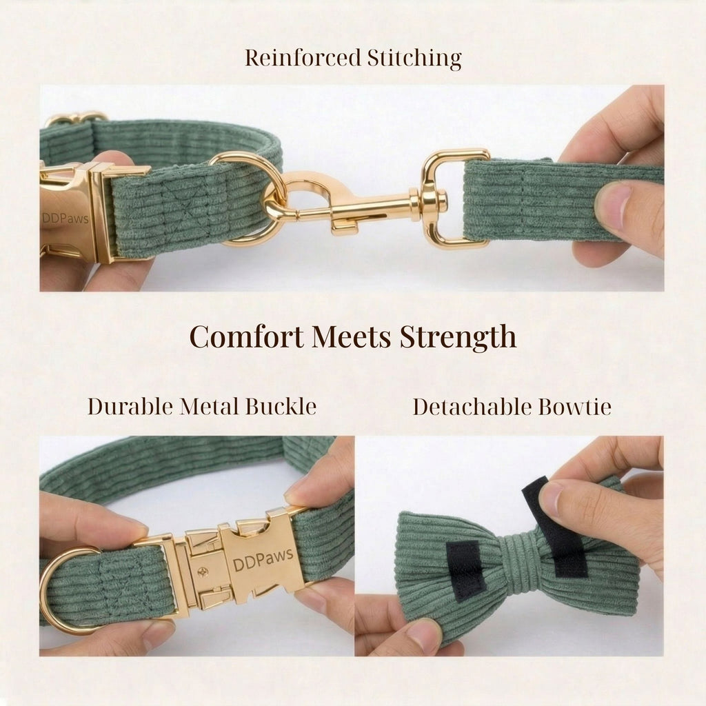 Dark Green Corduroy Set