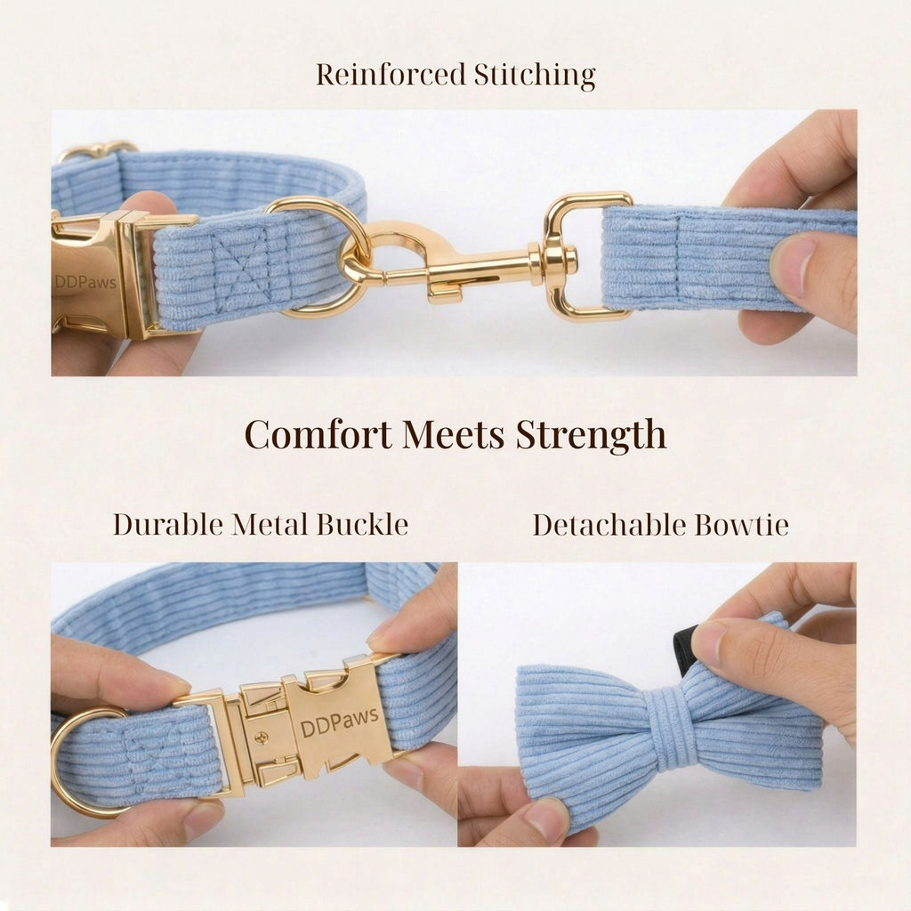 Blue Corduroy Set