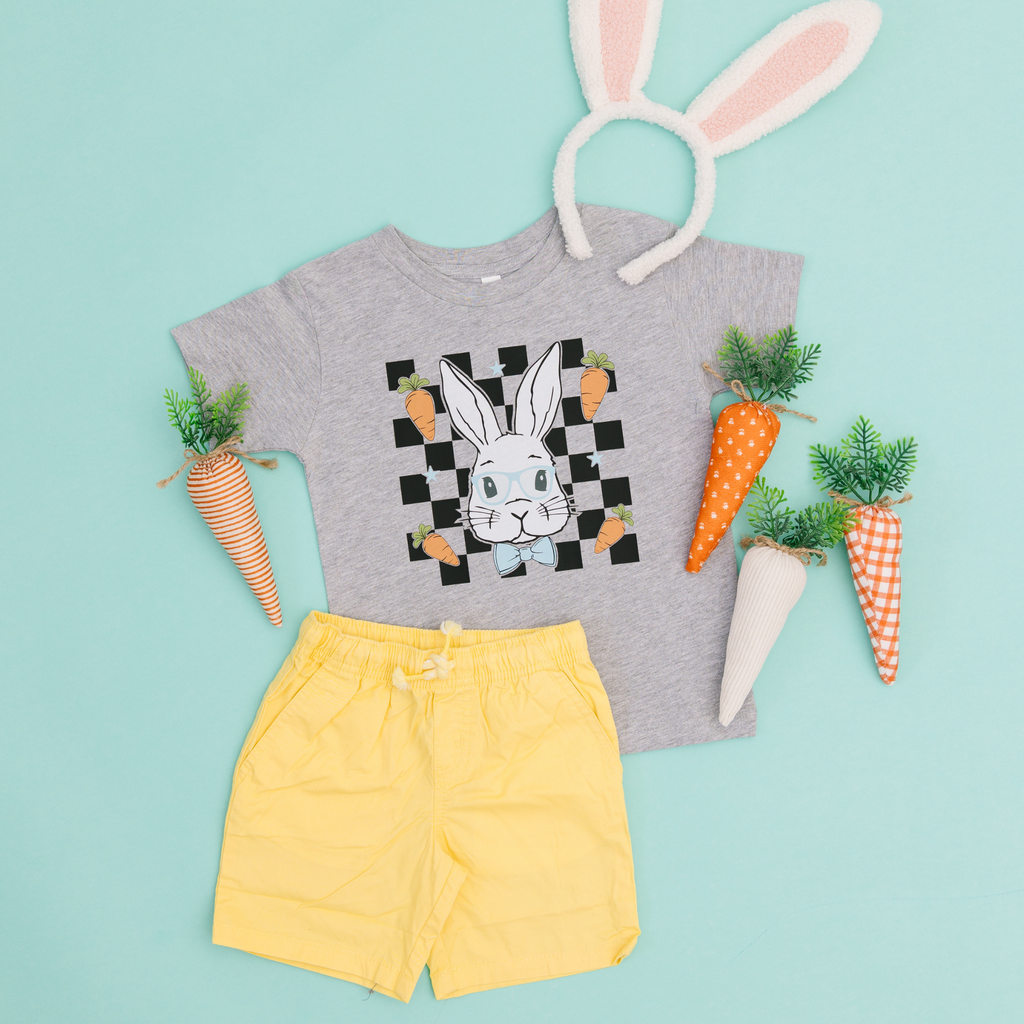 Cotton Tail Bunny Checkered