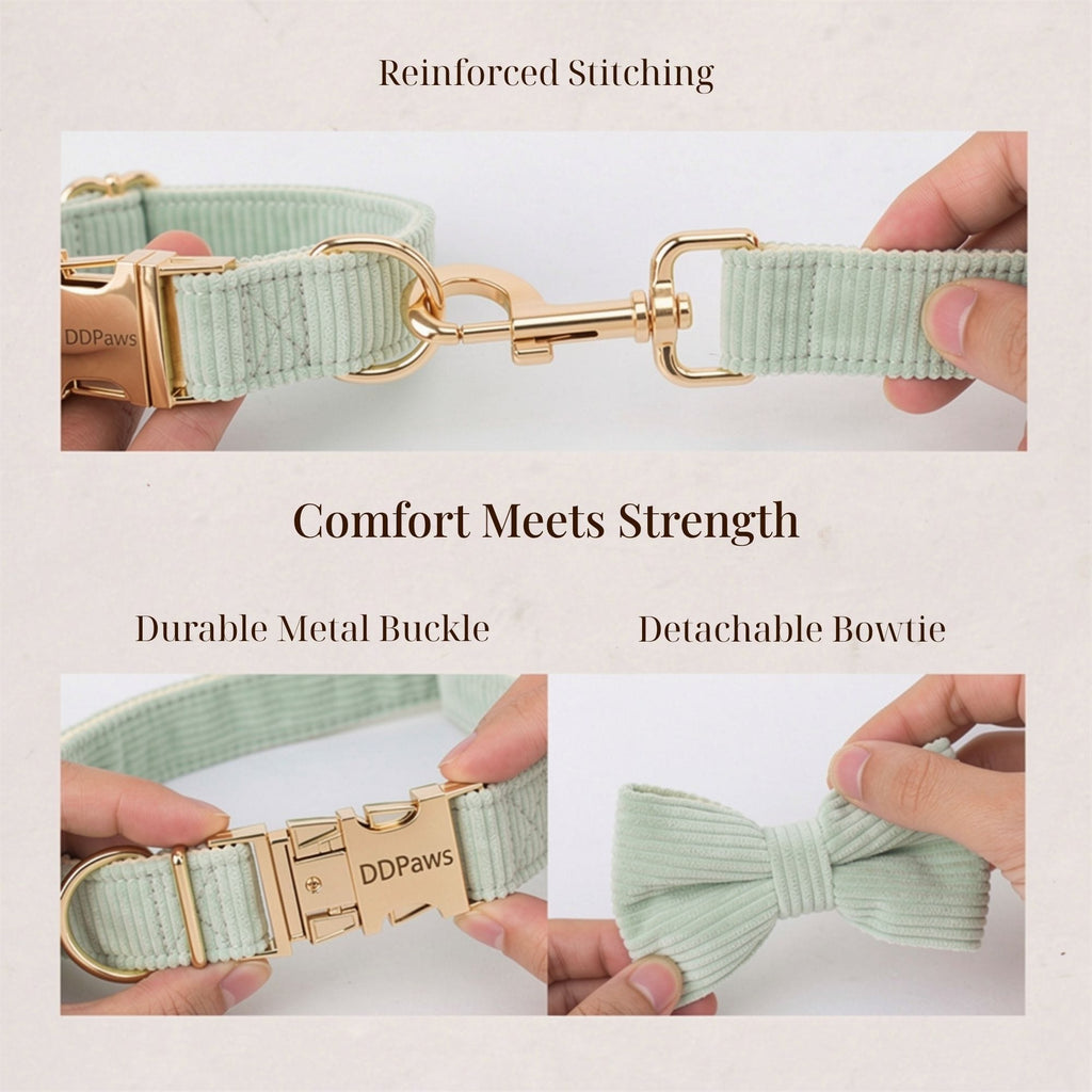 Light Green Corduroy Set