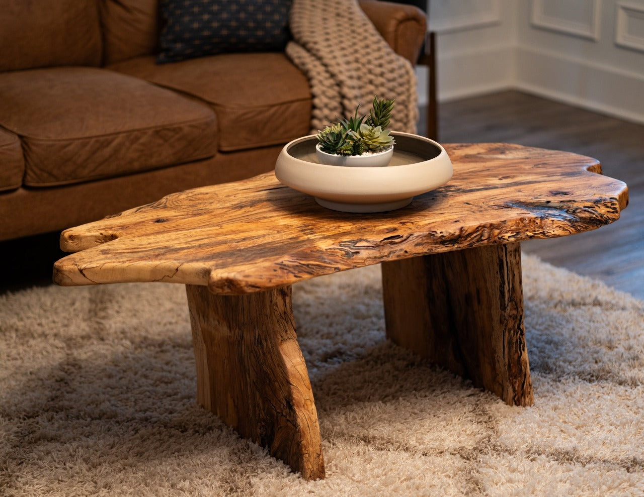Live Edge Luxury Coffee Table