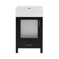 Nuvia 20-Inch Modern Bathroom Vanity With Ceramic Sink And Storage Cabinet (SAK83047)