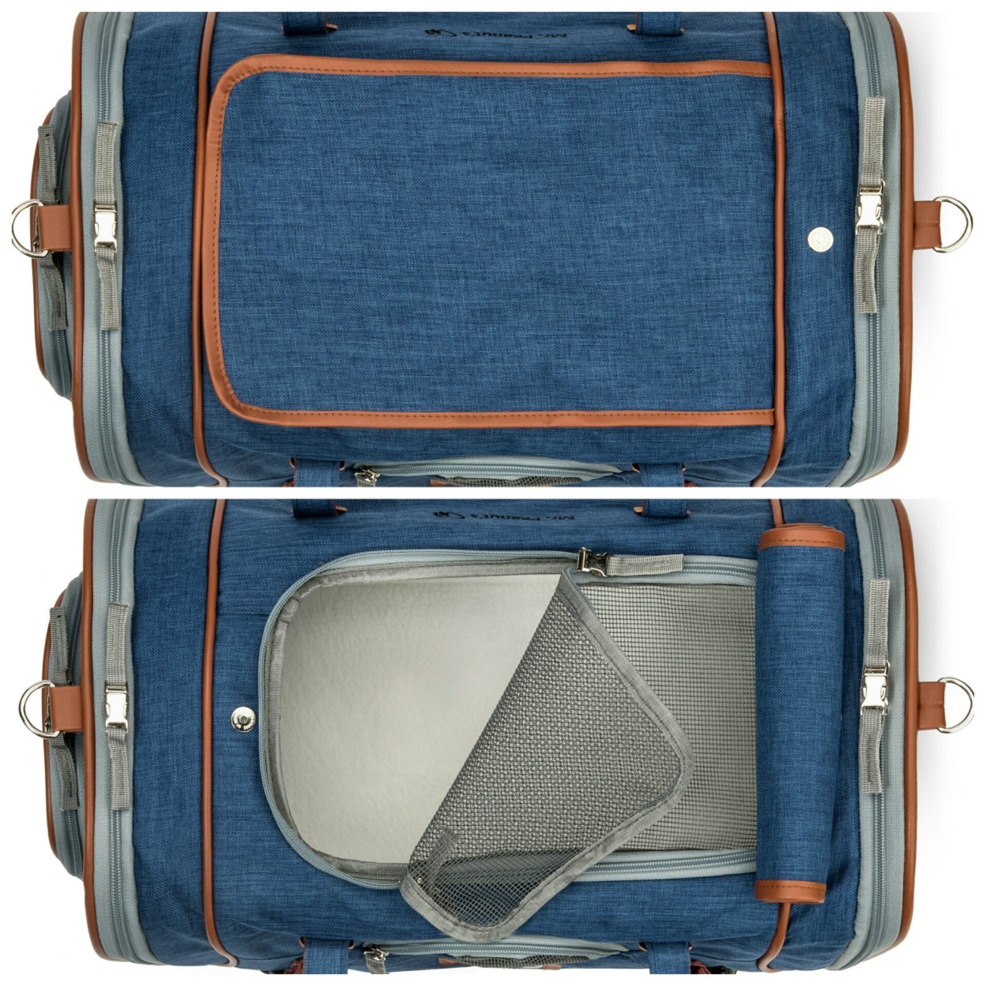 Mr. Peanut's Gold Series Big Apple XL Expandable Pet Carrier V2.0