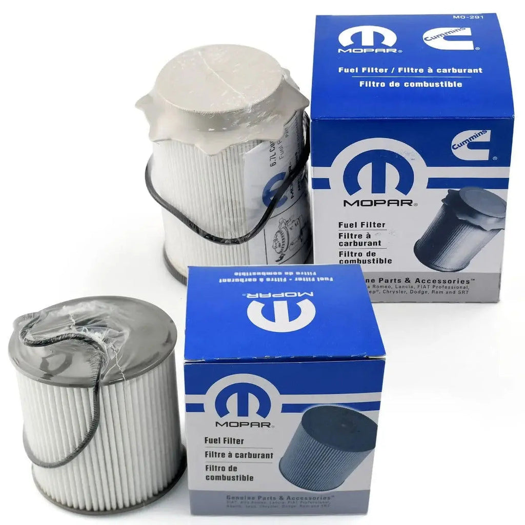 2019-2024 Dodge Ram 2500-5500 6.7L Mopar fuel filters 68157291AA, 68436631AA kit OEM