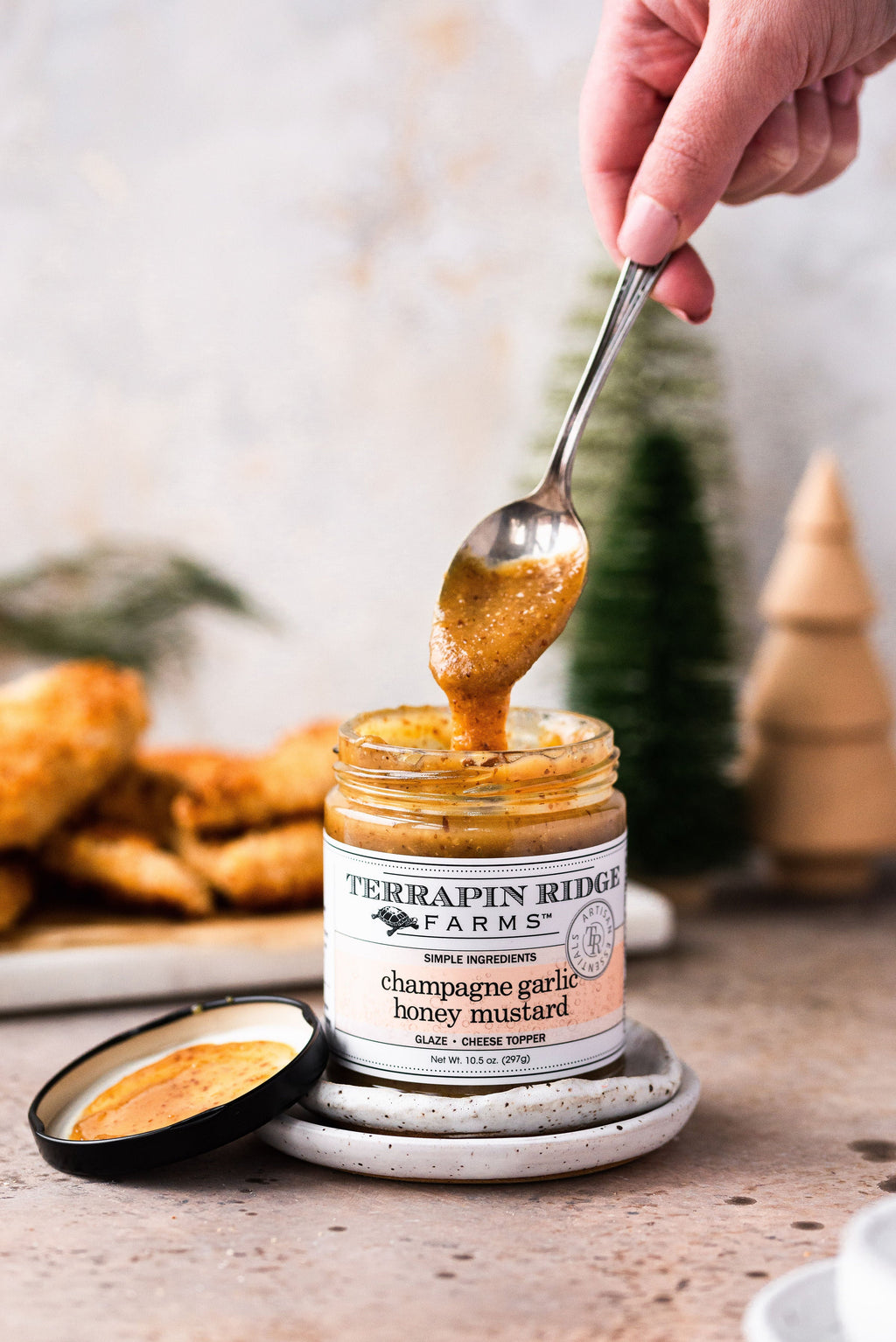 Champagne Garlic Honey Mustard