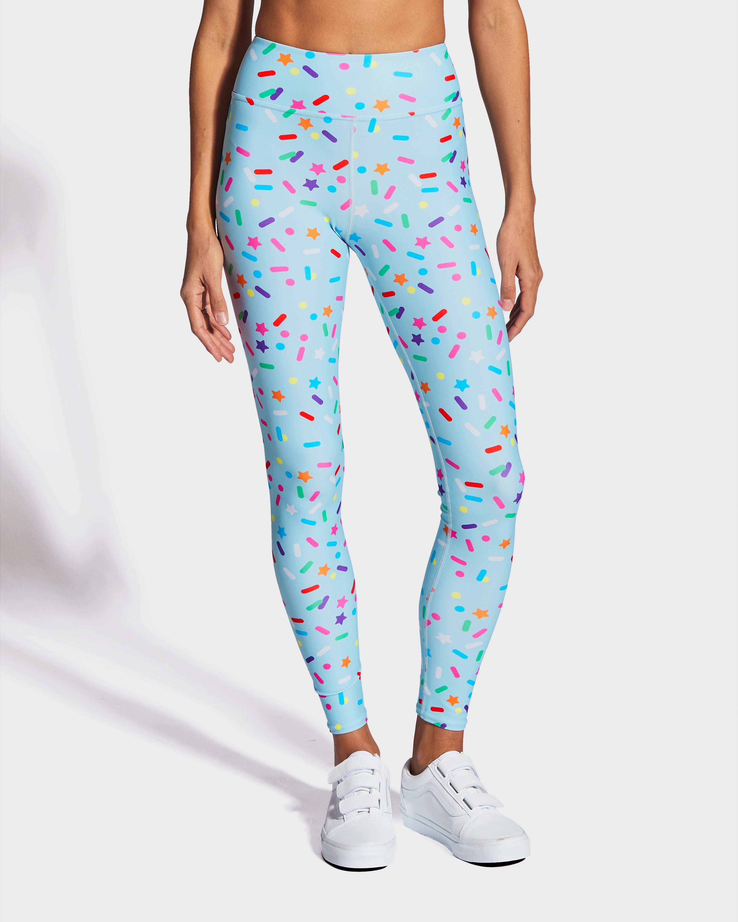 Sprinkle Me Blue Leggings