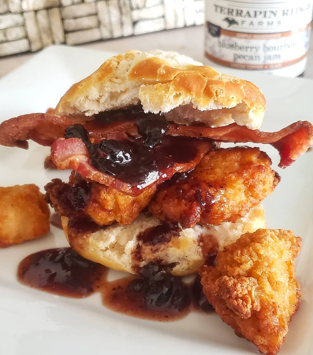 Blueberry Bourbon Pecan Jam