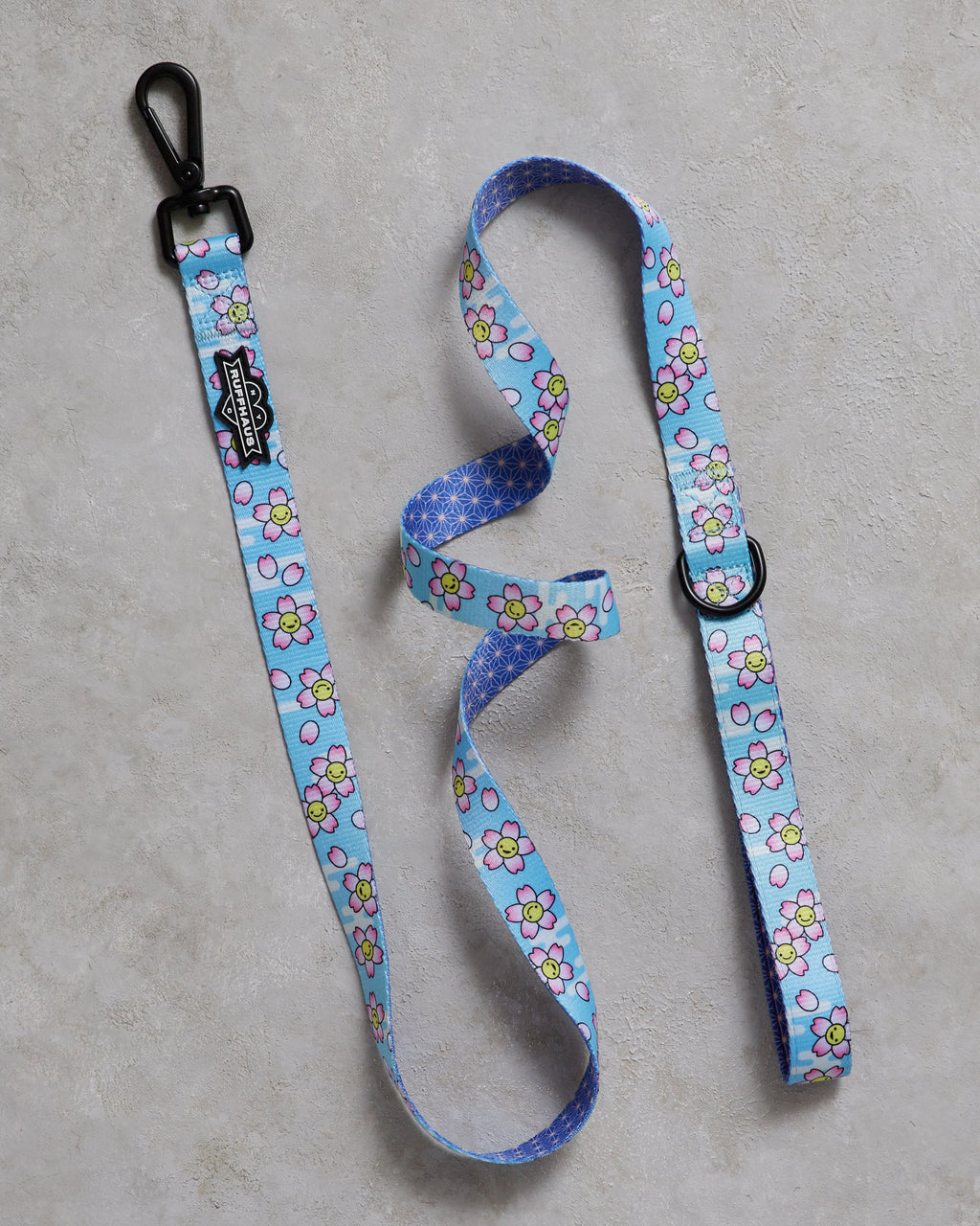 Smiling Sakura Dog Leash