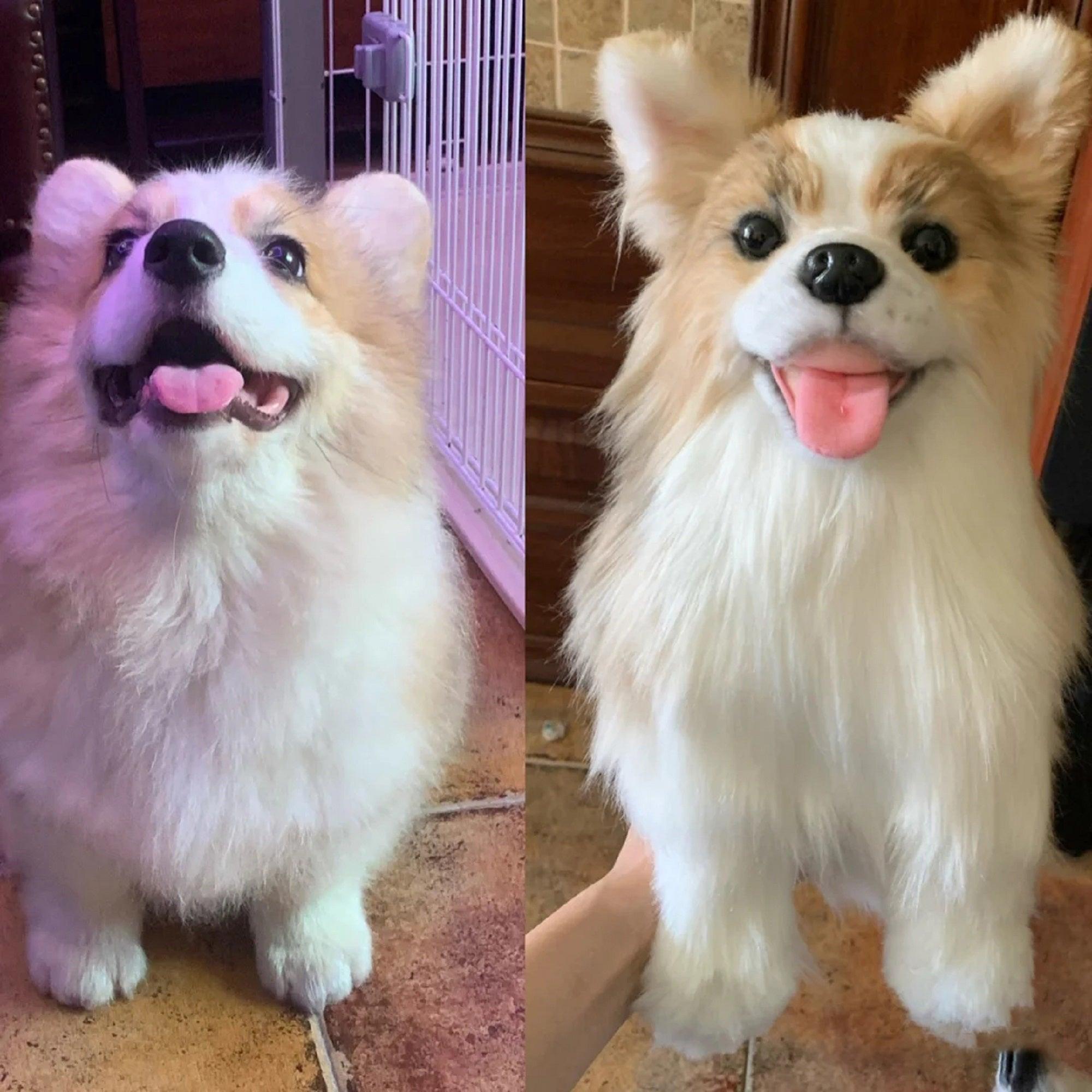 Custom Pet Plush from Photo – Memorial Keepsake for Dogs & Cats