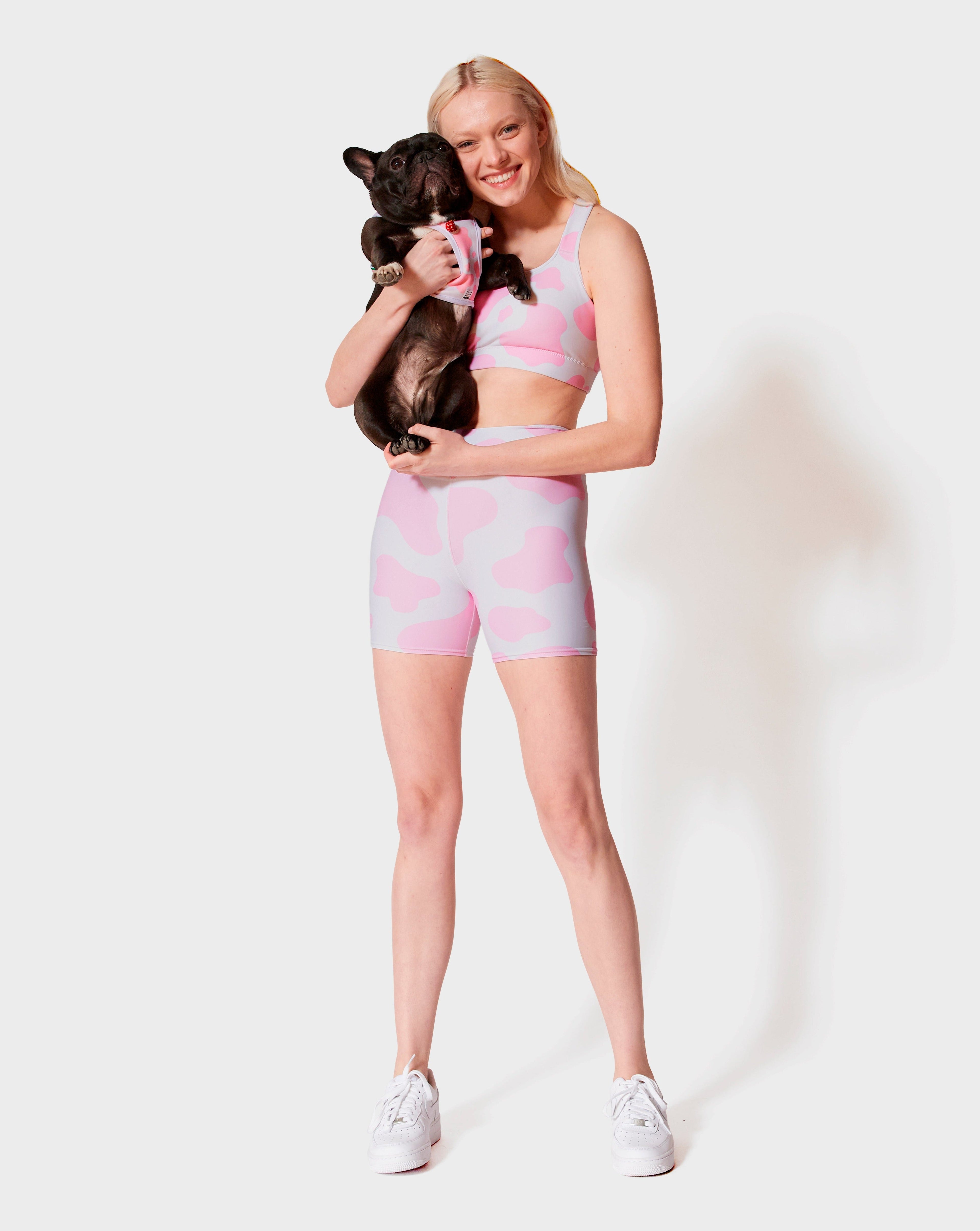 Pink Moo'd Sports Bra