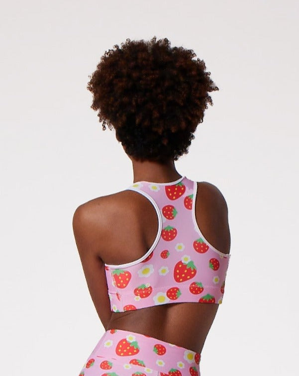 Strawberry Sports Bra