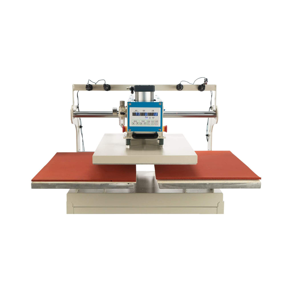 [20X28-Inch] Industrial Pneumatic Dual Platen Press With Infrared Positioning (SAK31028)
