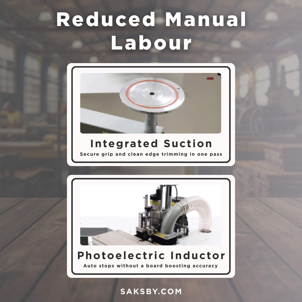220V Curved Edge Trimming Machine With Foldable Arm (SAK60739)