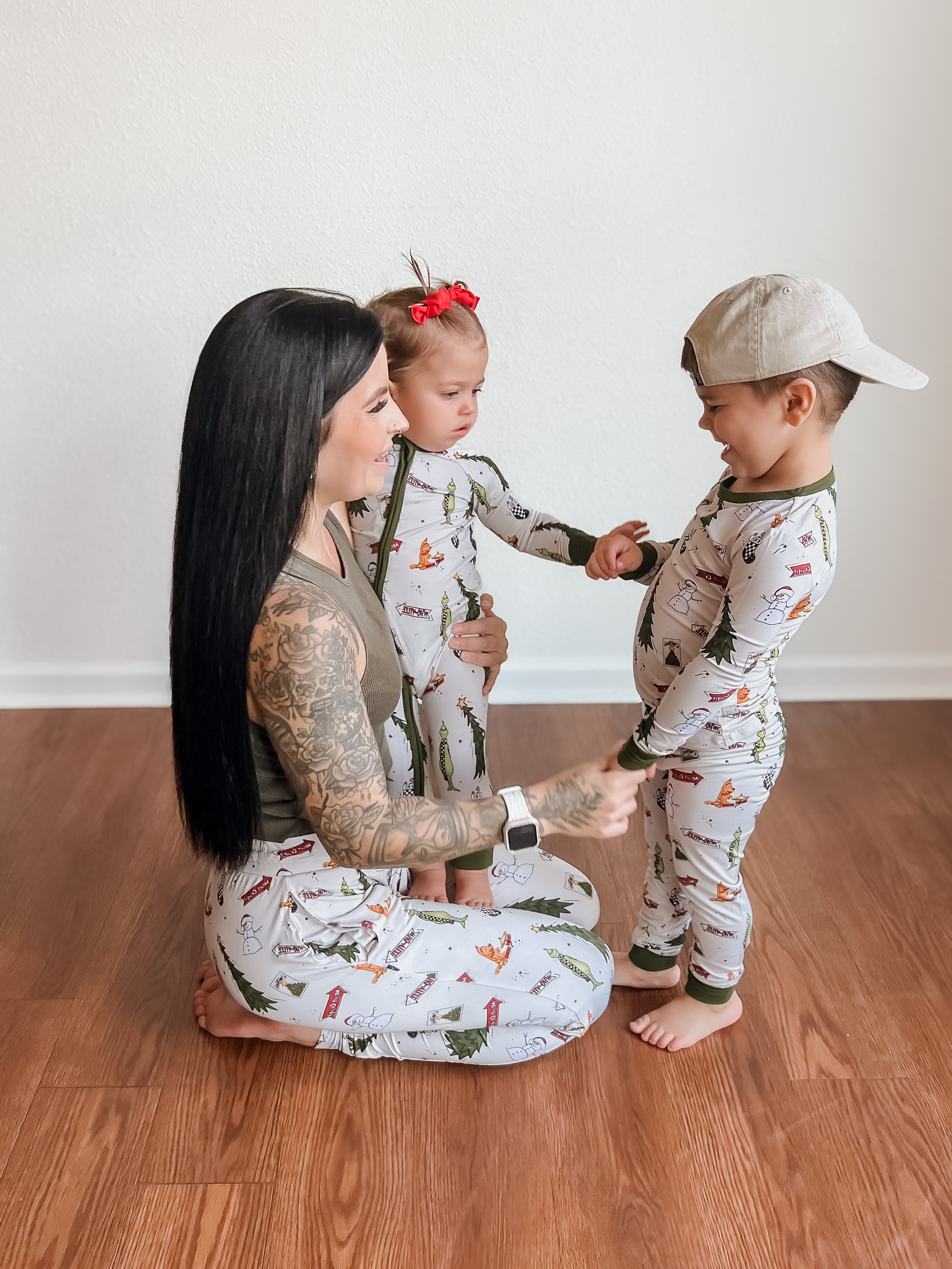 "Holiday-Hooby-Whaty" Mom Jogger