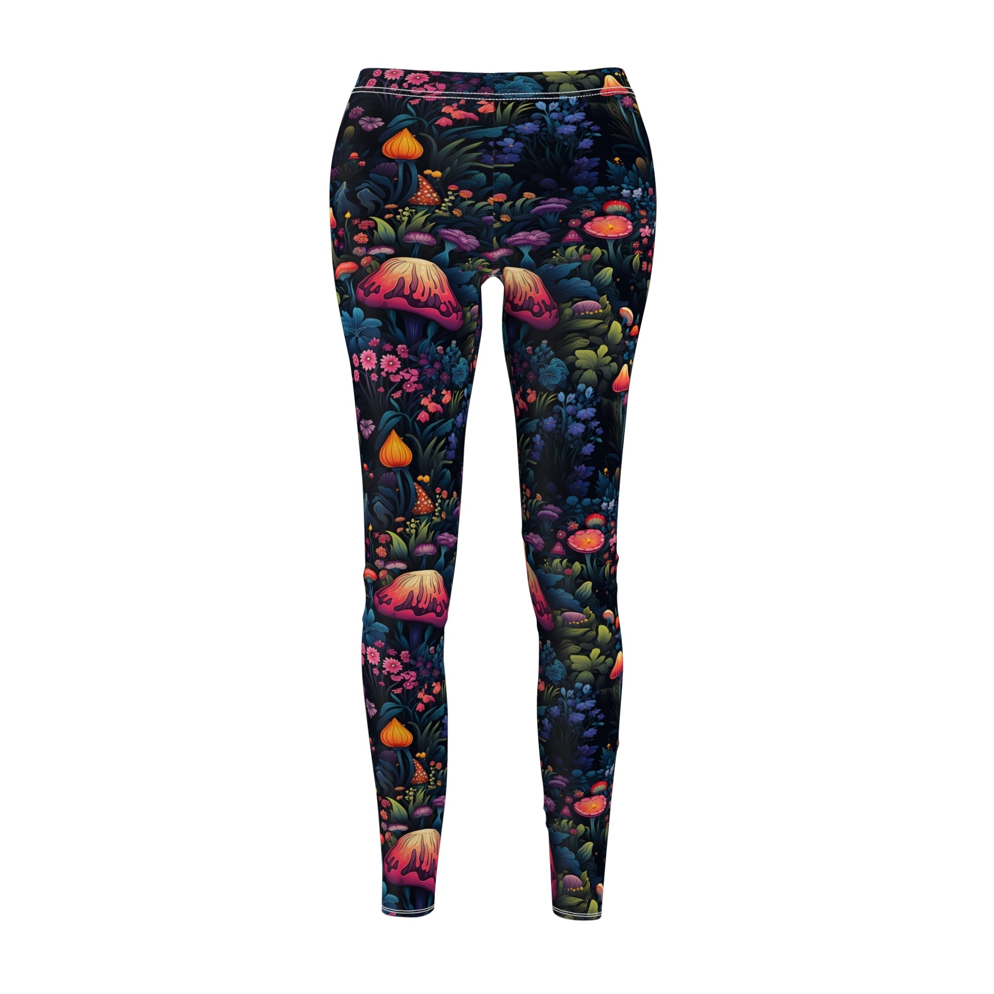 Fairy Tale Magical Forest Women's Cut & Sew Casual Leggings (AOP)