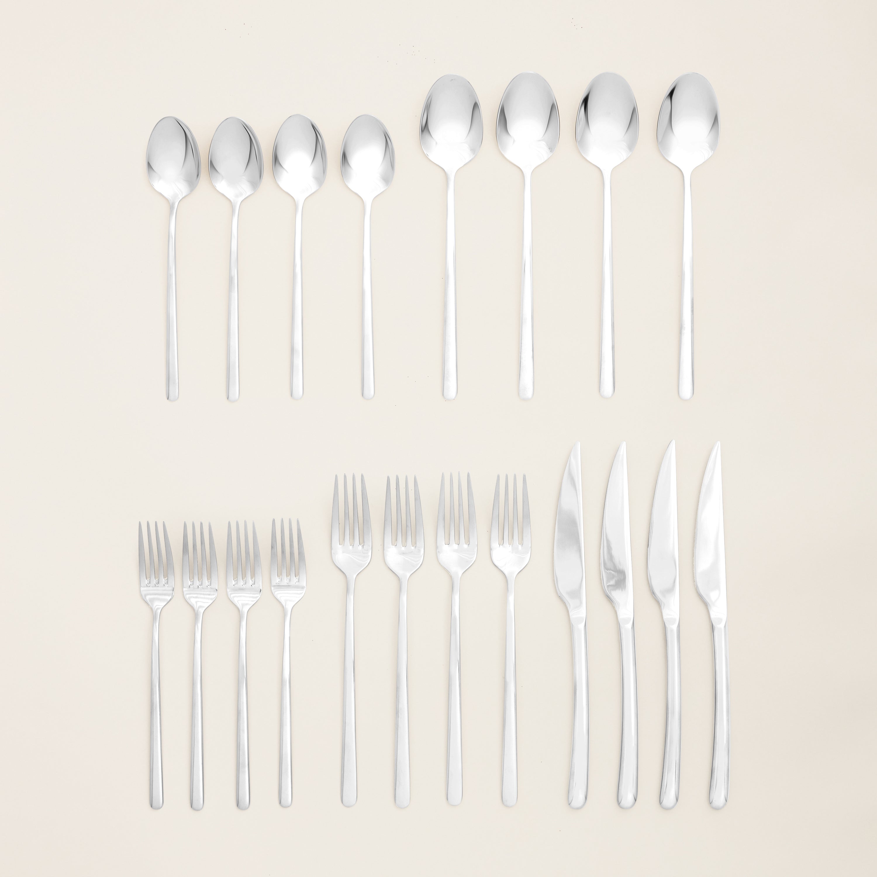 Emilia Mirror 20-Piece Flatware Set
