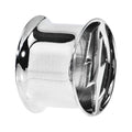 5/8 Stainless Steel Double Flare Lightning Bolt Tunnel