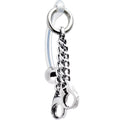 Surgical Steel Handcuff Bioplast Intimate Piercing