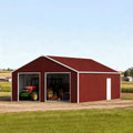 [25X33FT] Alora Heavy-Duty Dual-Door Galvanized Steel Storage Shed (SAK72345)