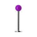 16G Purple Neon Labret Monroe