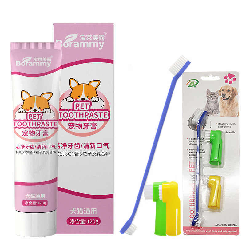 120g Dog Toothbrushing Oral Care Edible Cat Toothpaste