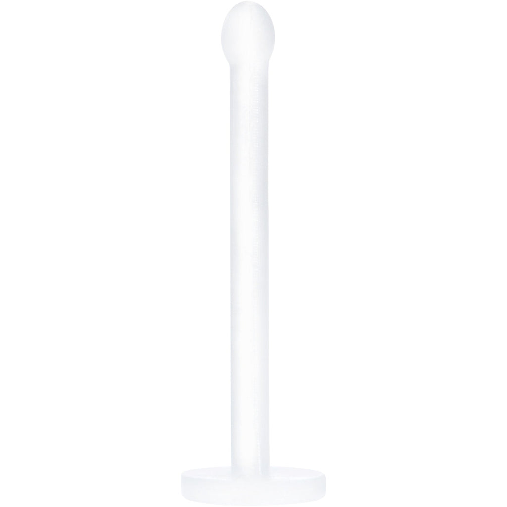20G Clear Flat Bioplast Nose Retainer