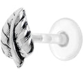 Sterling Silver 925 Leaf Tragus Earring Stud