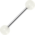 Glacier GLOW-n-DARK Barbell Tongue Ring