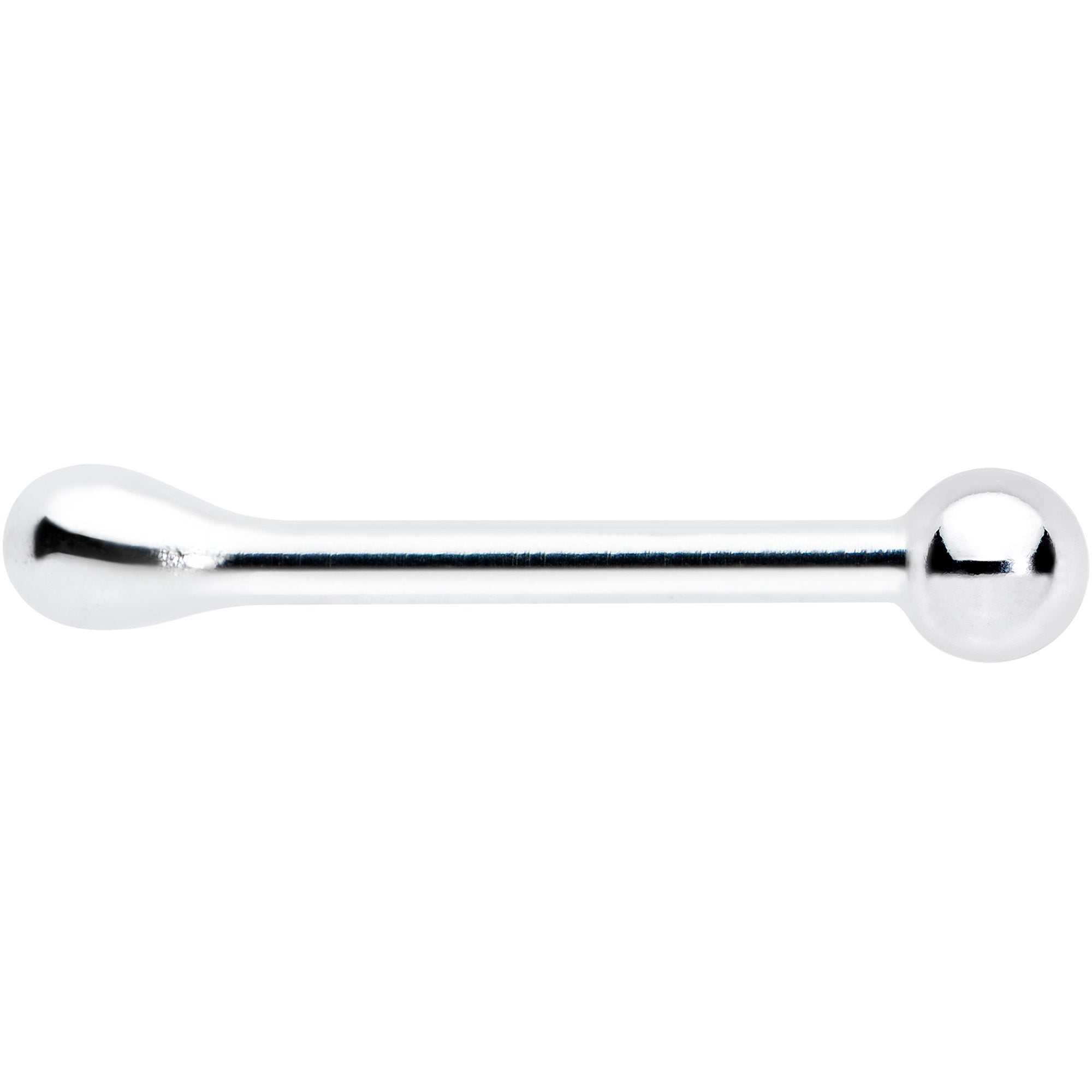 Sterling Silver 1.3mm Ball  Nose Bone