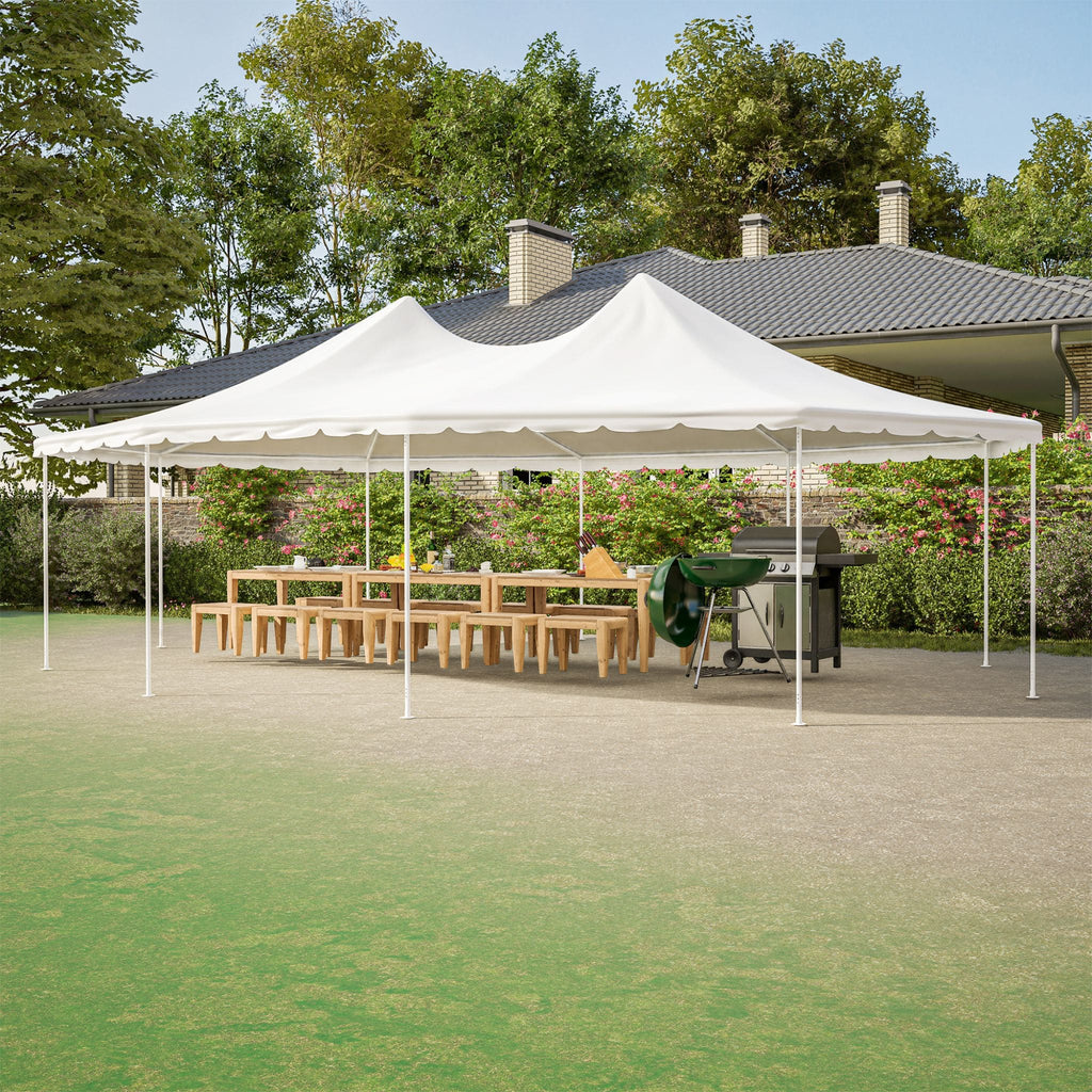 [29X21FT] Extra-Large Heavy-Duty Outdoor Waterproof Party, Wedding Tent With Steel Frame (SAK53821)
