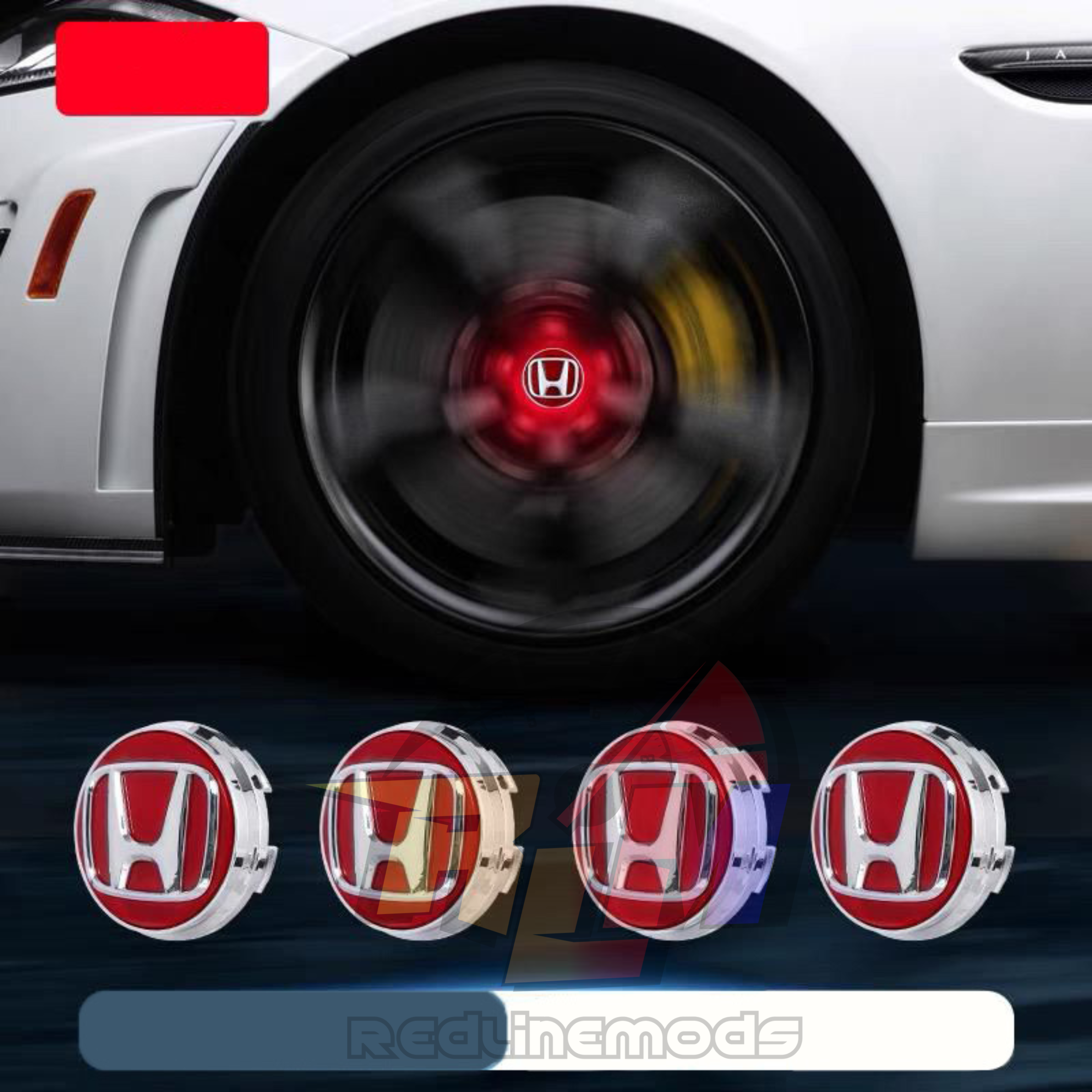 Floating Center Caps 69MM Xgen Accord & CRV