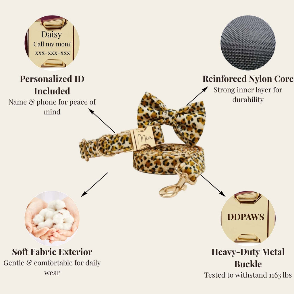 Velvet Leopard Set