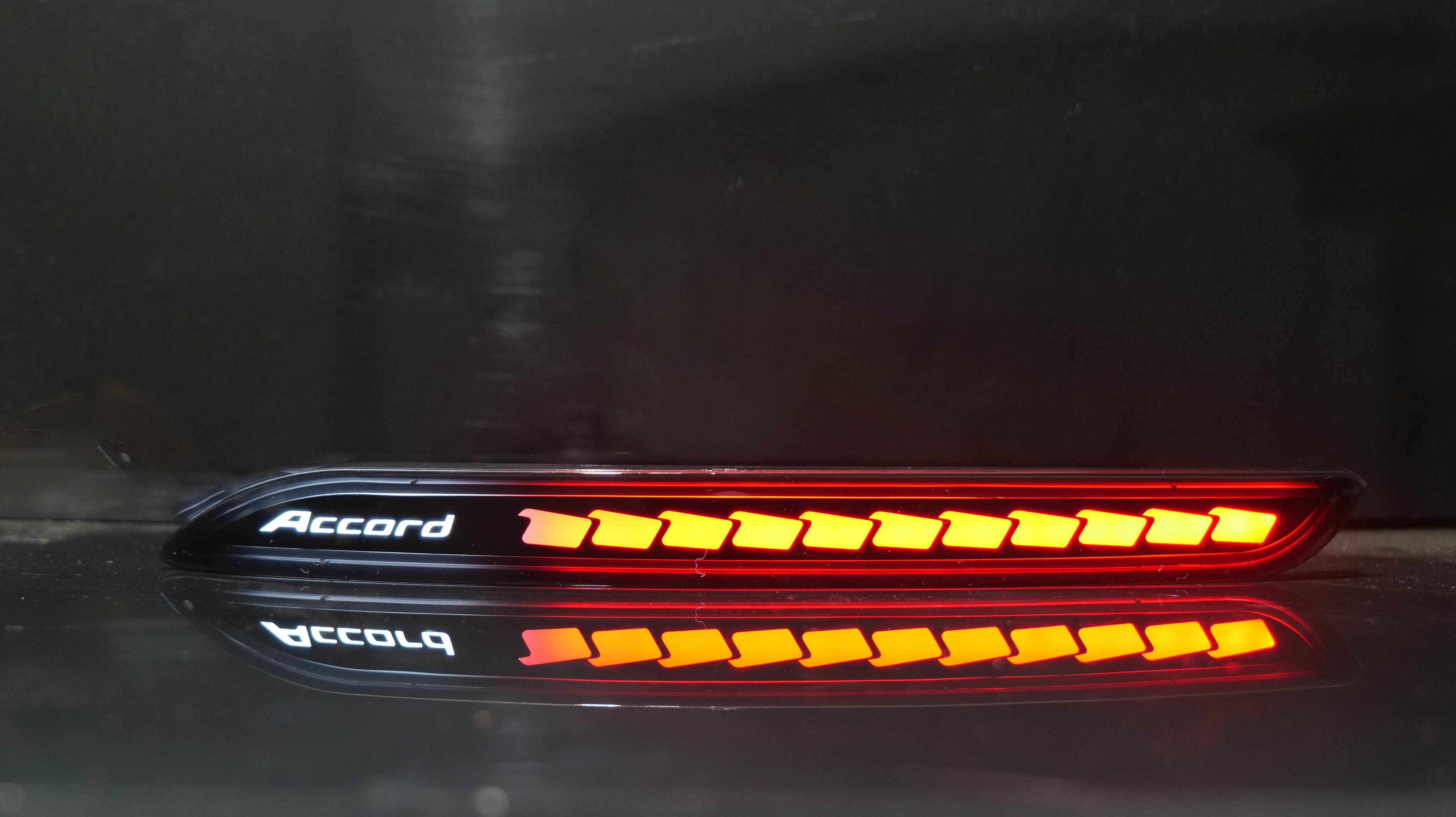 V2 Reflectors Lights Smoked for 2023-2026 Honda Accord