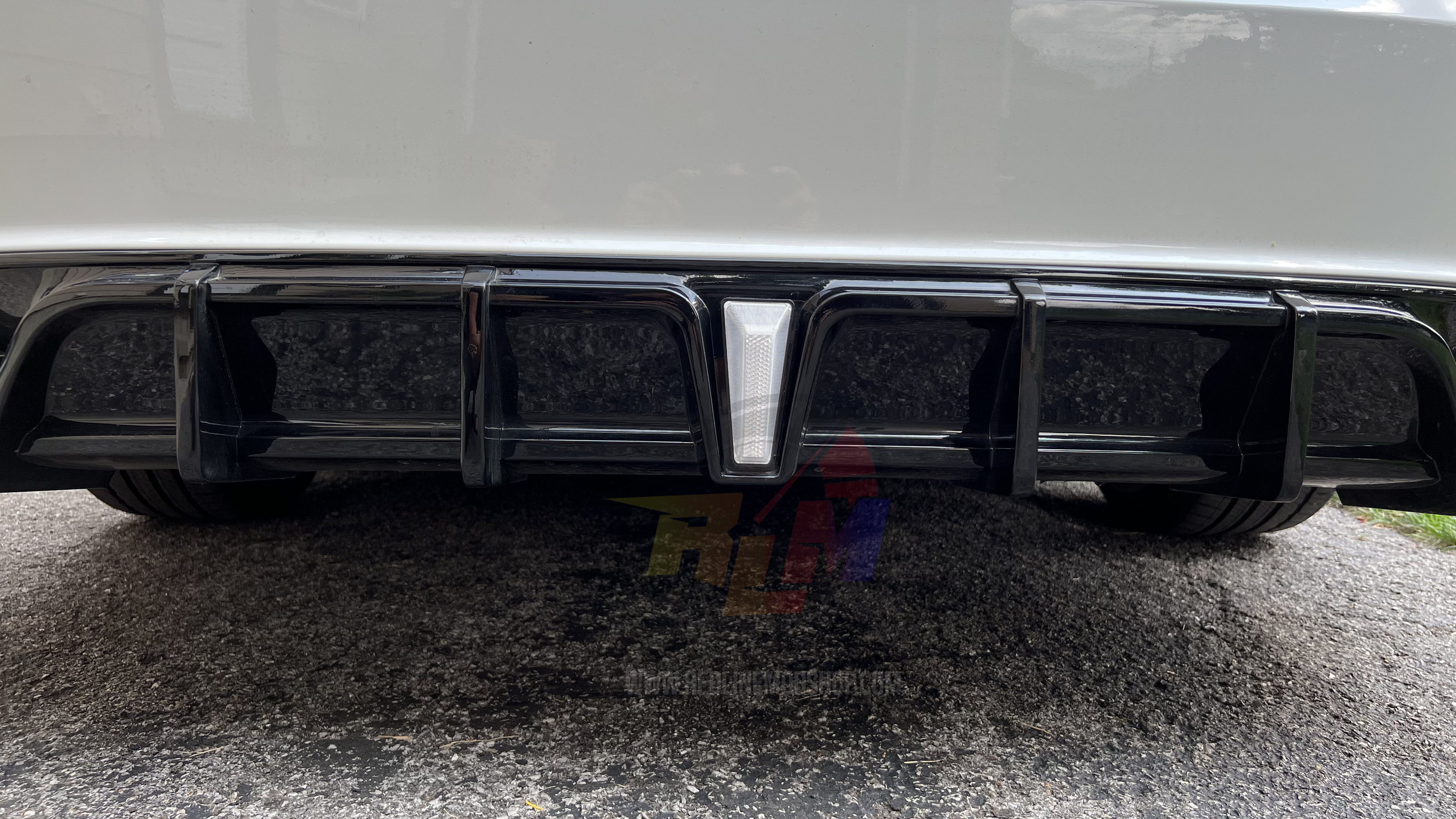 Diffuser Clear White Third Brake Light