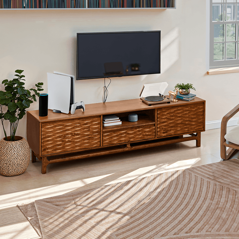 Elara Solid Wood TV Stand