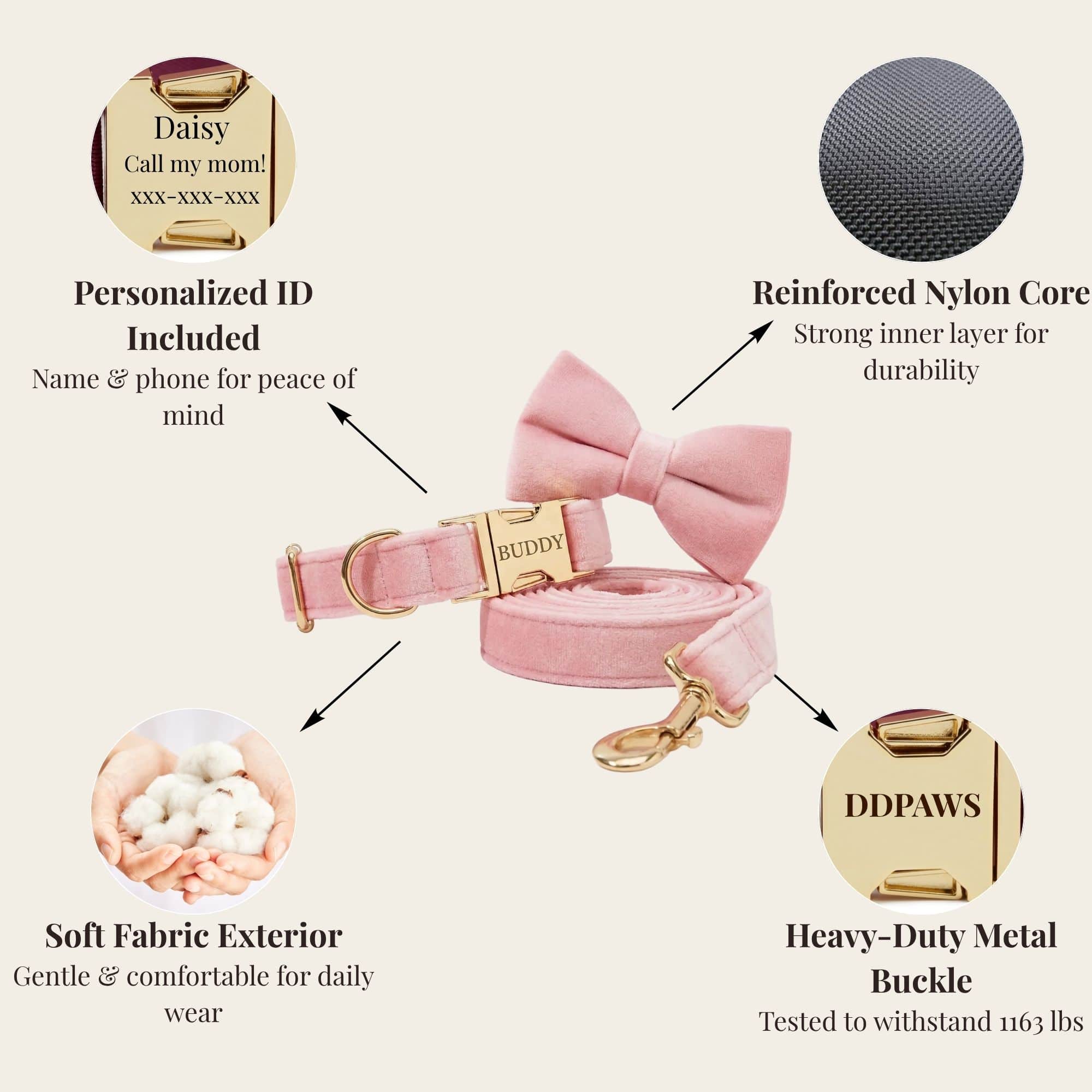 Pink Velvet Set