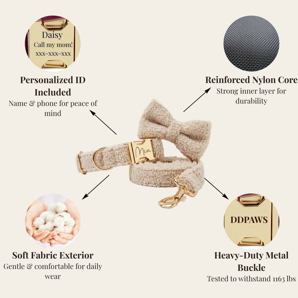 Beige Teddy Set