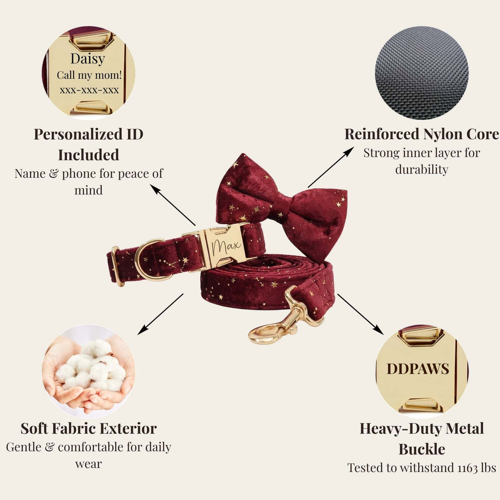 Velvet Wine Star Set