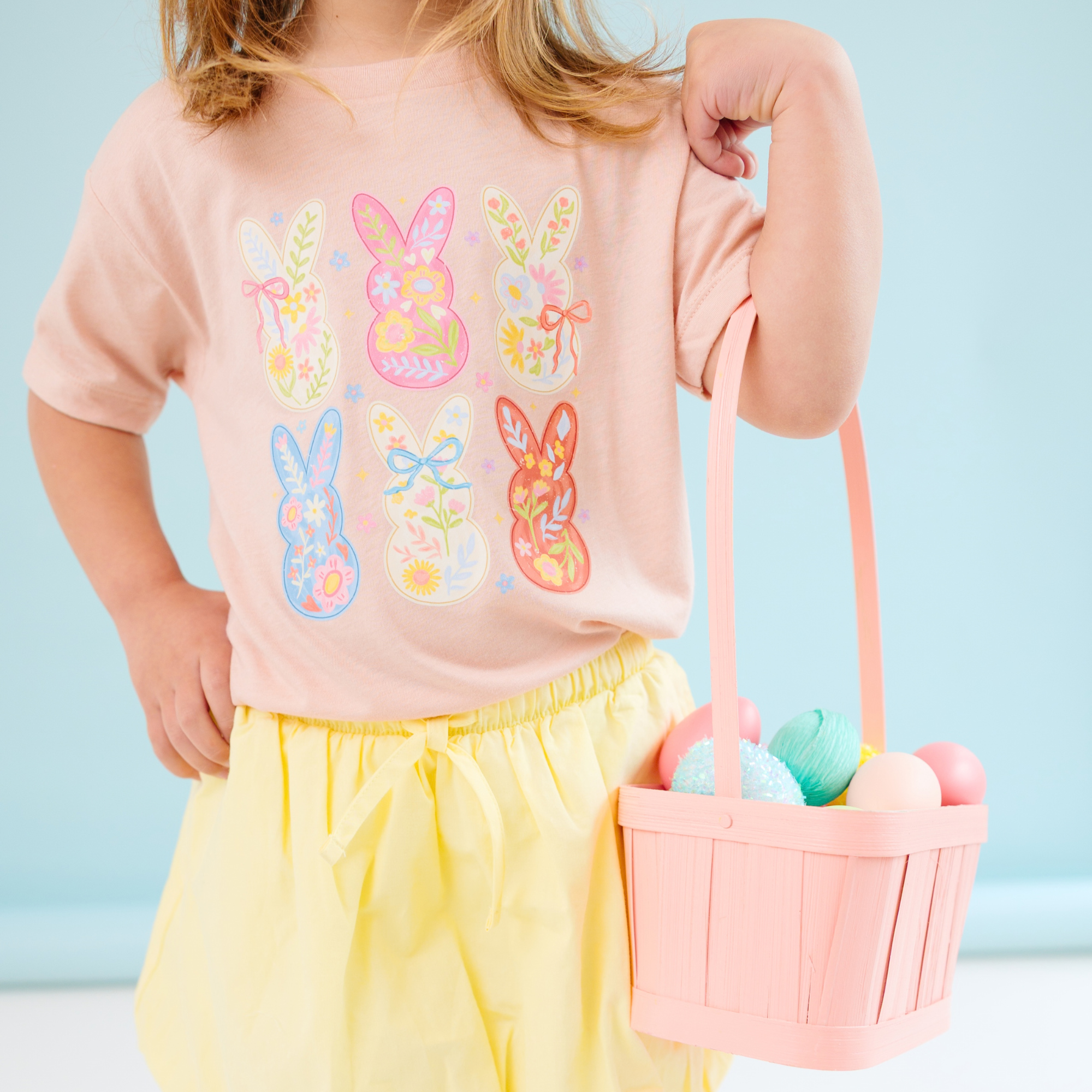 Peep Floral Easter Bunnies