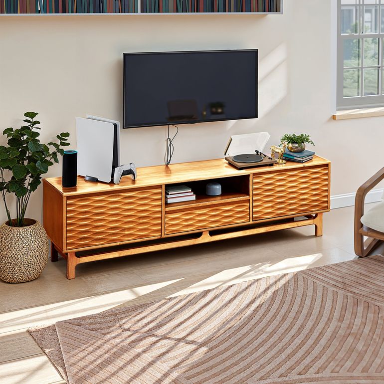 Elara Solid Wood TV Stand