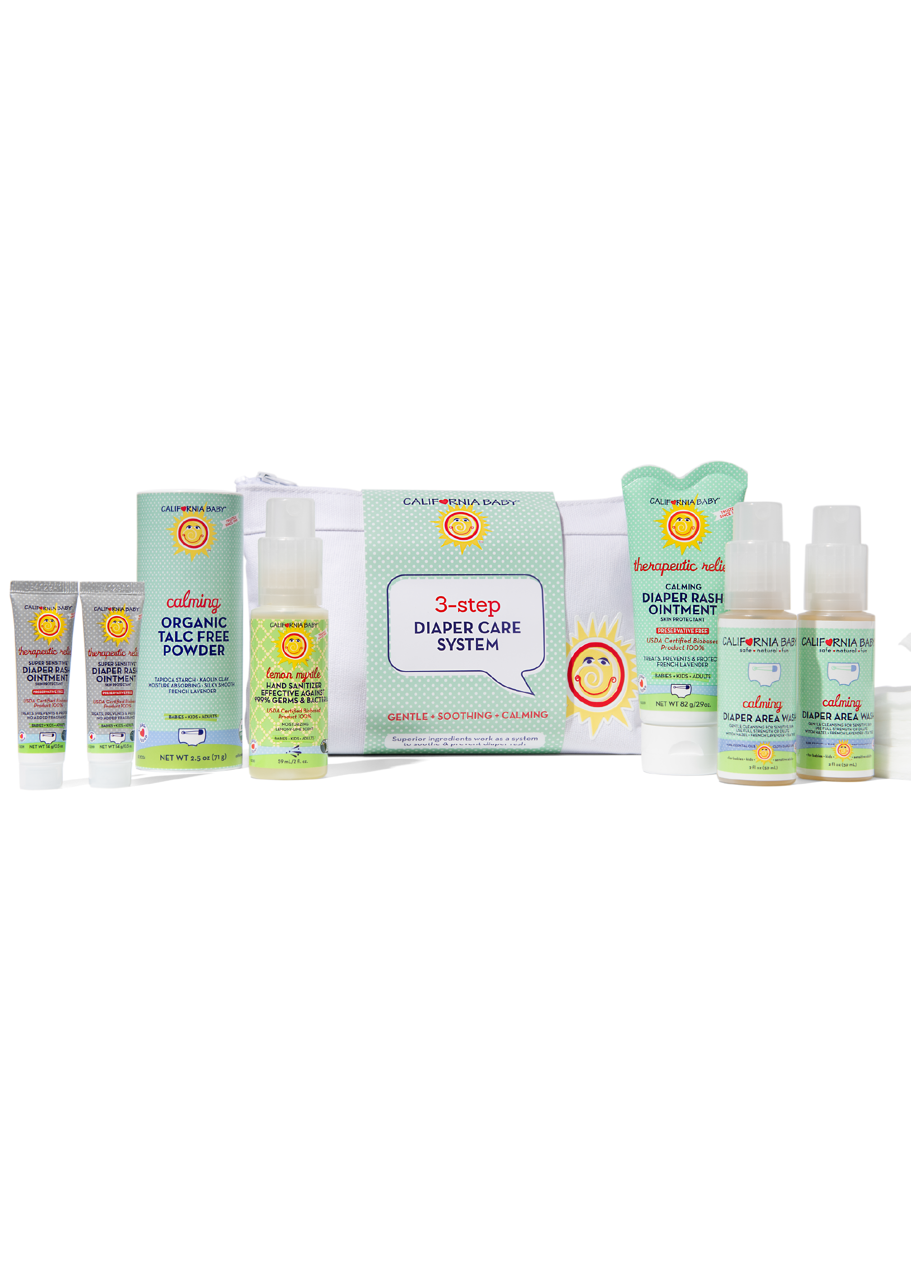 Calming™ 3-Step Diaper Care Kit